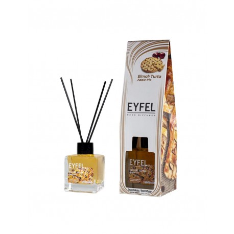 Odorizant cameră Eyfel cu bețișoare aromă de PLACINTA CU MERE 120 ml