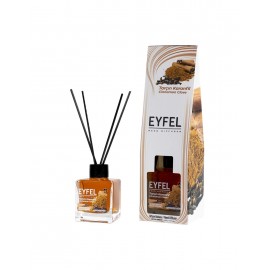Odorizant cameră Eyfel cu bețișoare aromă de SCORTISOARA SI CUISOARE 120 ml